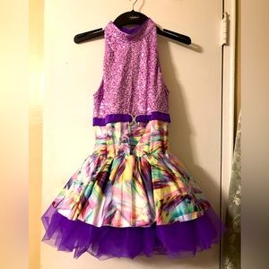 Girls dance costume